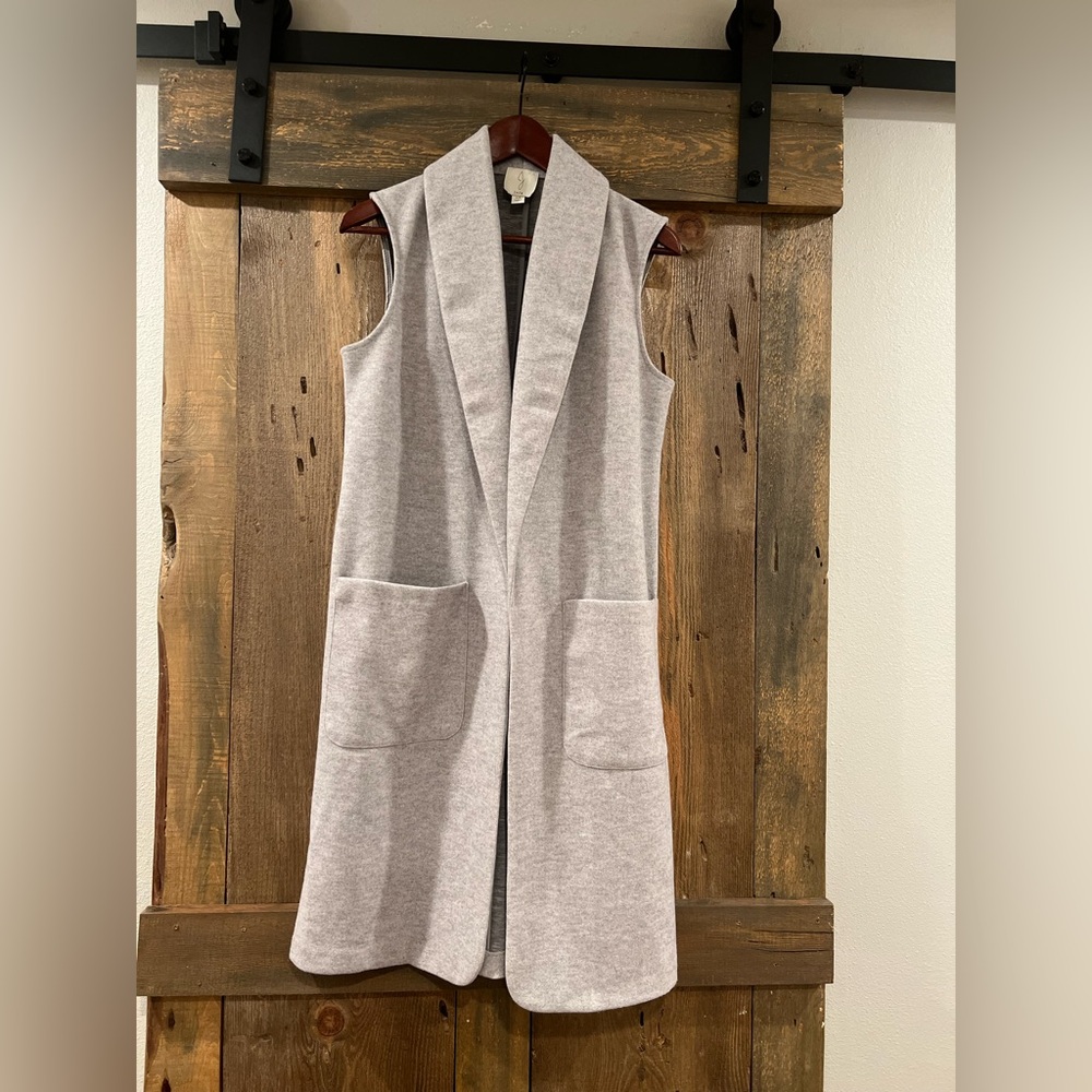Joie open-front duster sleeveless Vest Small